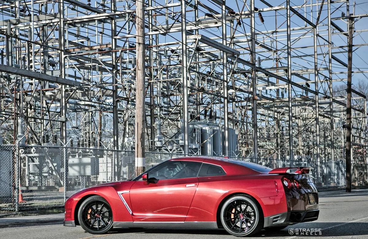 Strasse R10 Deep Concave FS on Nissan GT-R R35.1, photo 8