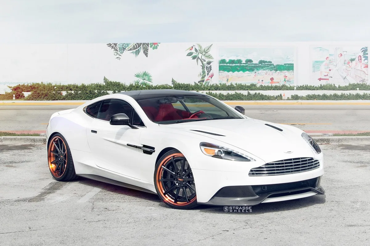 Strasse R10 Deep Concave FS on Aston Martin Vanquish (2012), photo 11