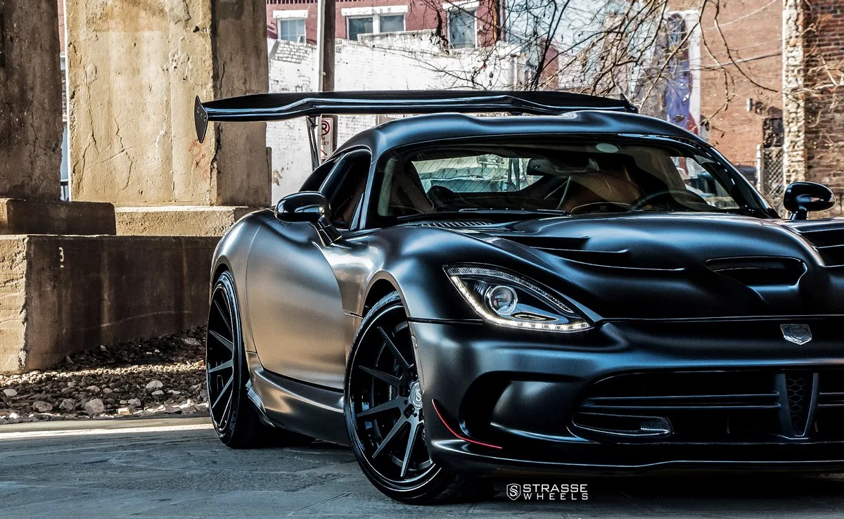 Strasse R10 Deep Concave FS on Dodge Viper VX I (5th gen), photo 2