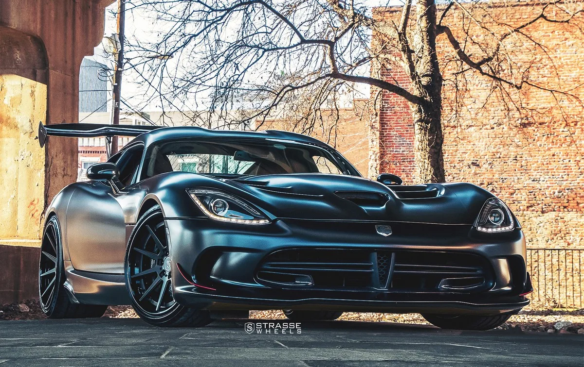 Strasse R10 Deep Concave FS on Dodge Viper VX I (5th gen), photo 11