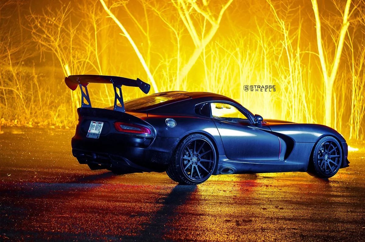 Strasse R10 Deep Concave FS on Dodge Viper VX I (5th gen), photo 8