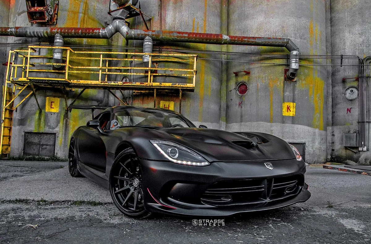 Strasse R10 Deep Concave FS on Dodge Viper VX I (5th gen), photo 12