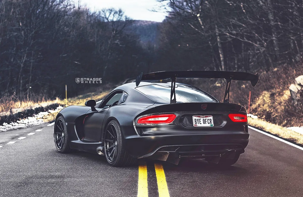 Strasse R10 Deep Concave FS on Dodge Viper VX I (5th gen), photo 4