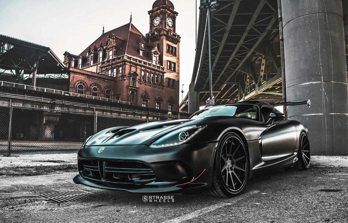 Strasse R10 Deep Concave FS on Dodge Viper VX I (5th gen), photo 7