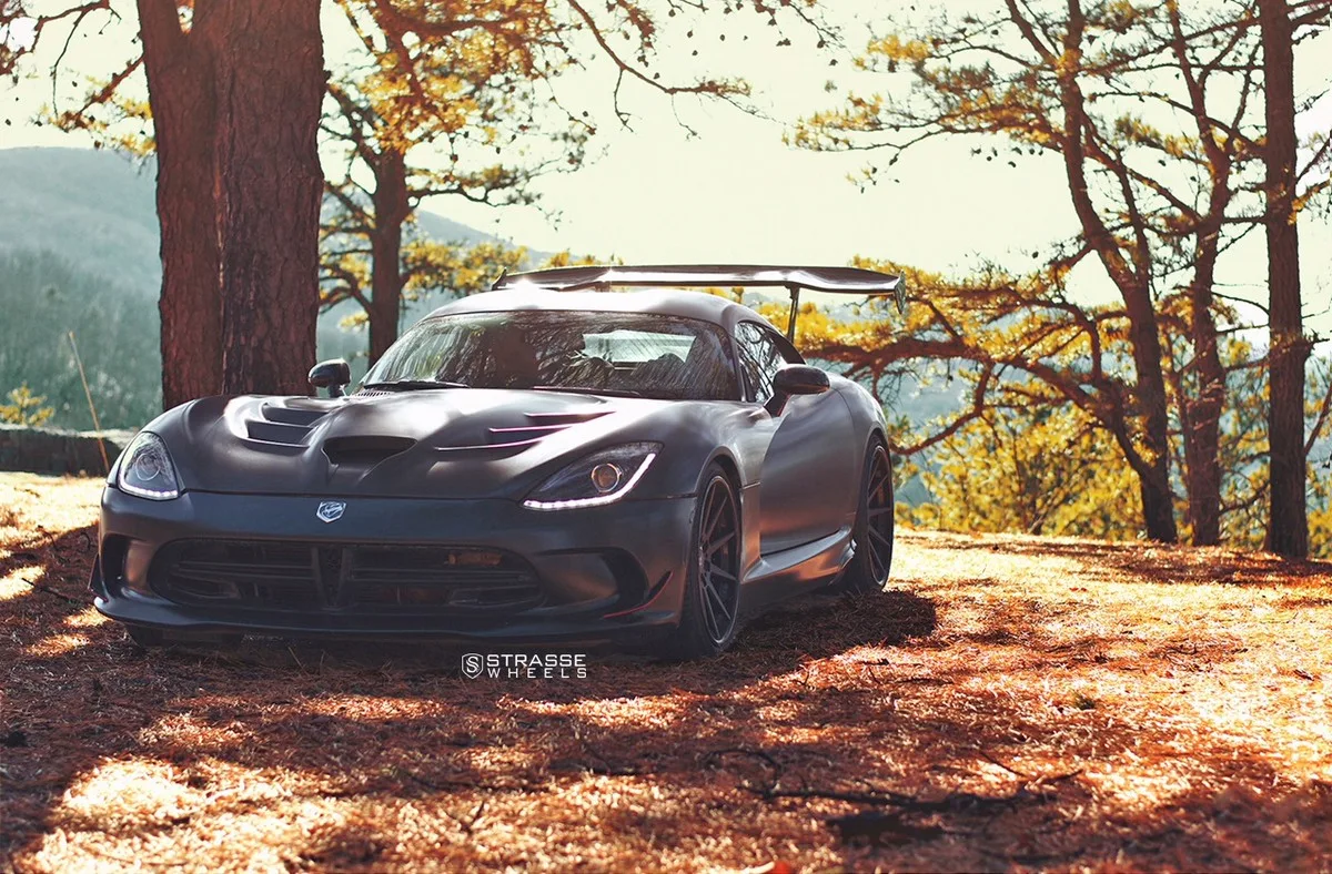 Strasse R10 Deep Concave FS on Dodge Viper VX I (5th gen), photo 10
