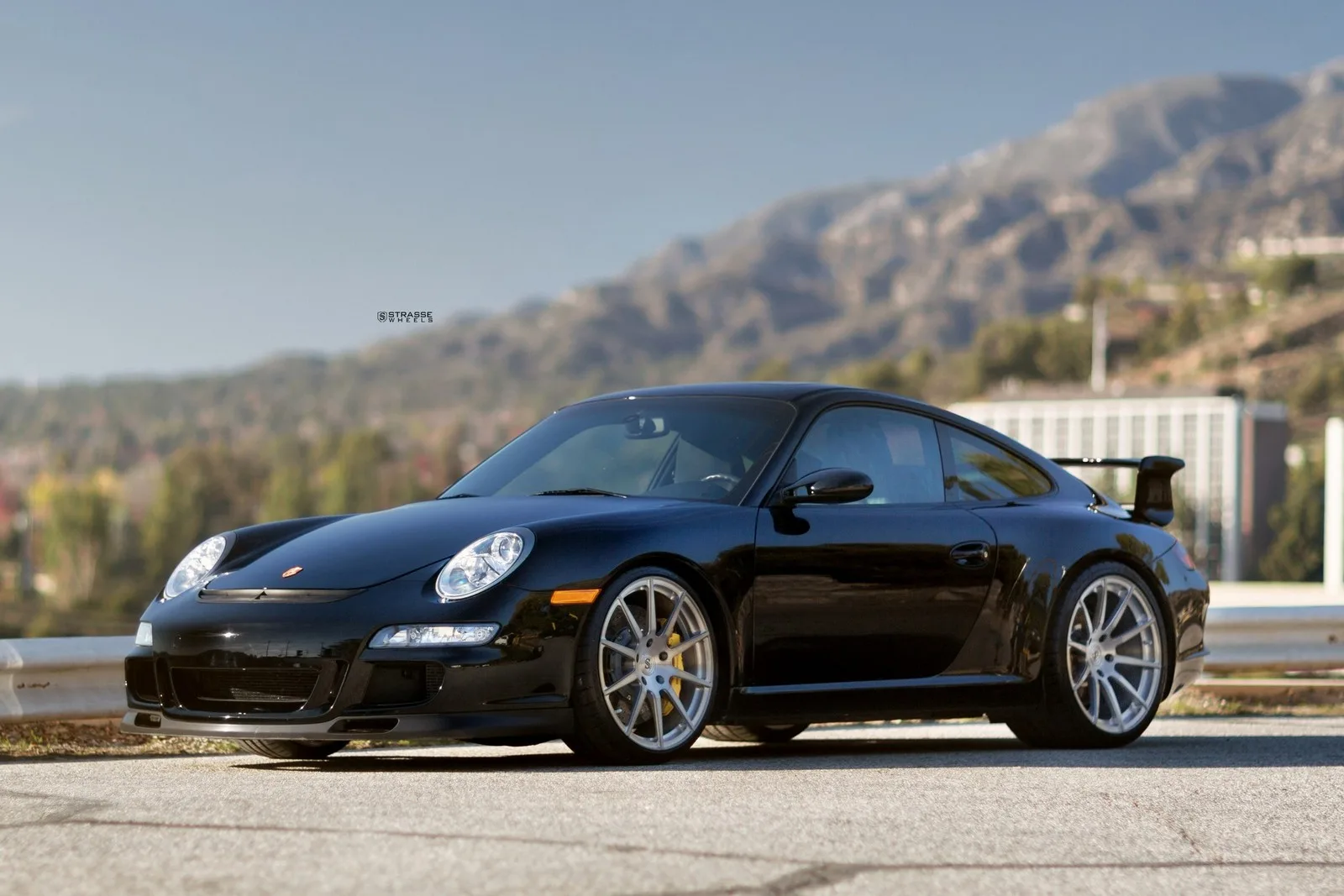 Strasse R10 Deep Concave Monoblock on Porsche 911 997.2, photo 8