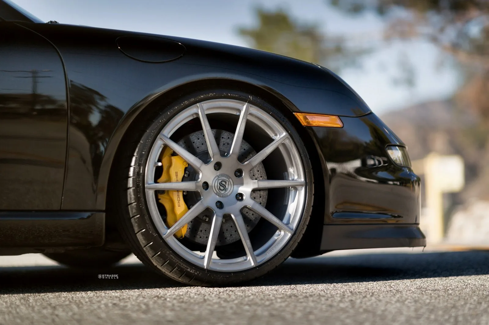 Strasse R10 Deep Concave Monoblock on Porsche 911 997.2, photo 12