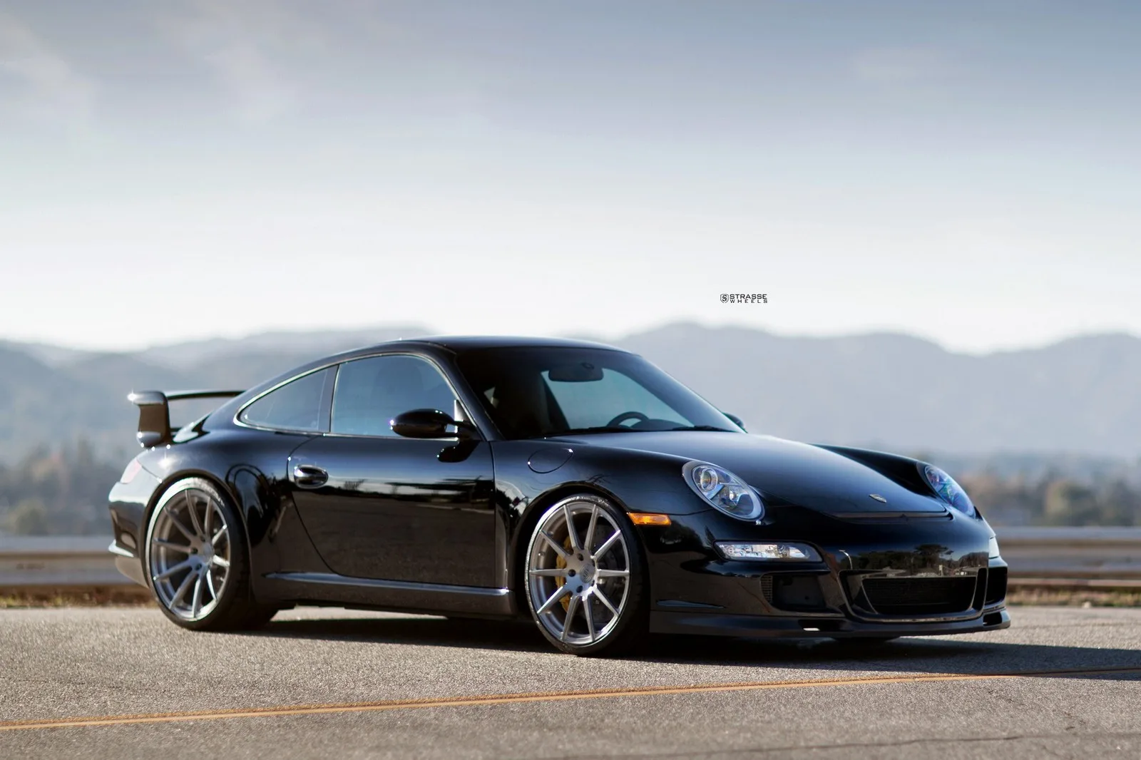 Strasse R10 Deep Concave Monoblock on Porsche 911 997.2, photo 3