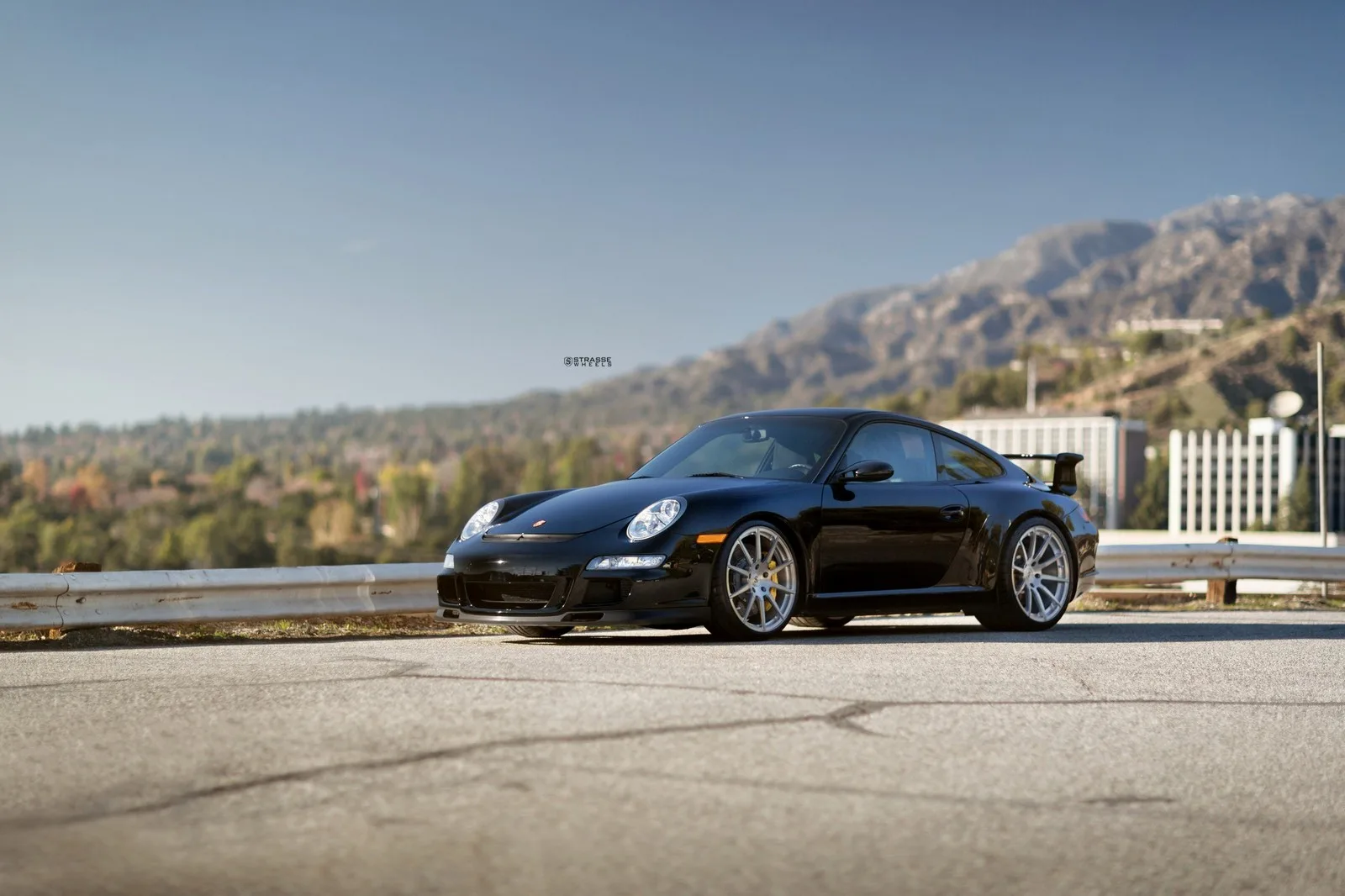 Strasse R10 Deep Concave Monoblock on Porsche 911 997.2, photo 9