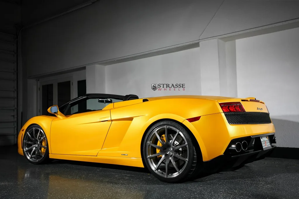 Strasse R10 Deep Concave Monoblock on Lamborghini Gallardo LP560-4, photo 7