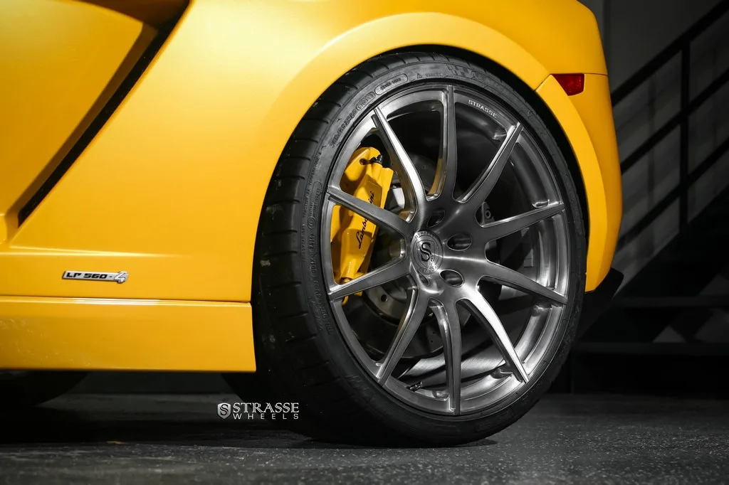 Strasse R10 Deep Concave Monoblock on Lamborghini Gallardo LP560-4, photo 10