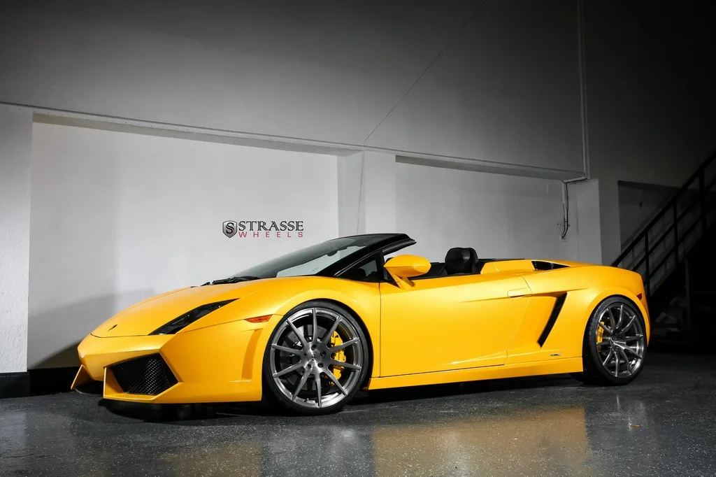 Strasse R10 Deep Concave Monoblock on Lamborghini Gallardo LP560-4, photo 2