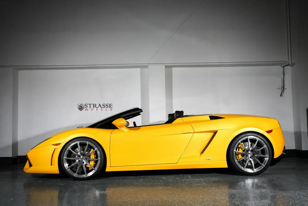 Strasse R10 Deep Concave Monoblock on Lamborghini Gallardo LP560-4, photo 4