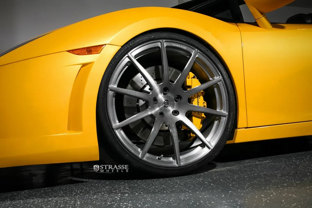 Strasse R10 Deep Concave Monoblock on Lamborghini Gallardo LP560-4, photo 8