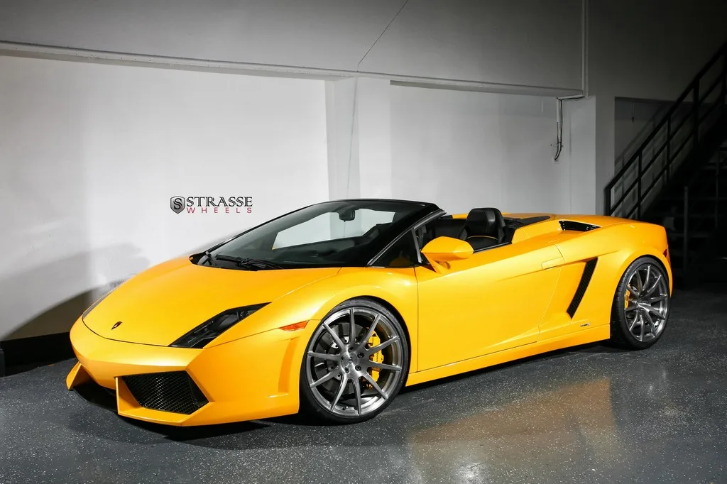 Strasse R10 Deep Concave Monoblock on Lamborghini Gallardo LP560-4, photo 5