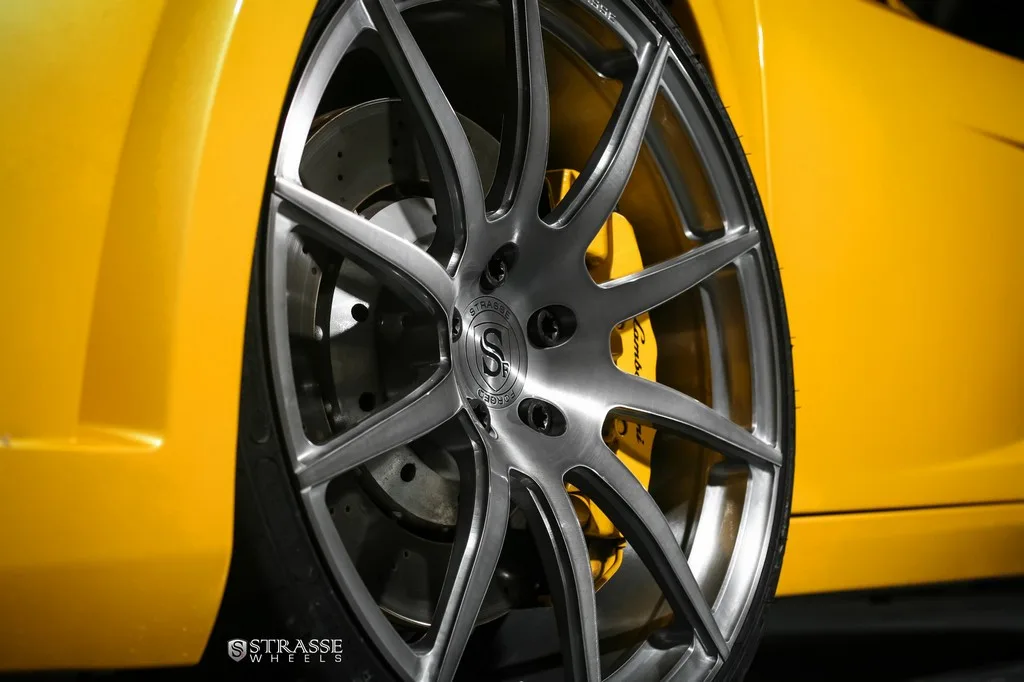 Strasse R10 Deep Concave Monoblock on Lamborghini Gallardo LP560-4, photo 11