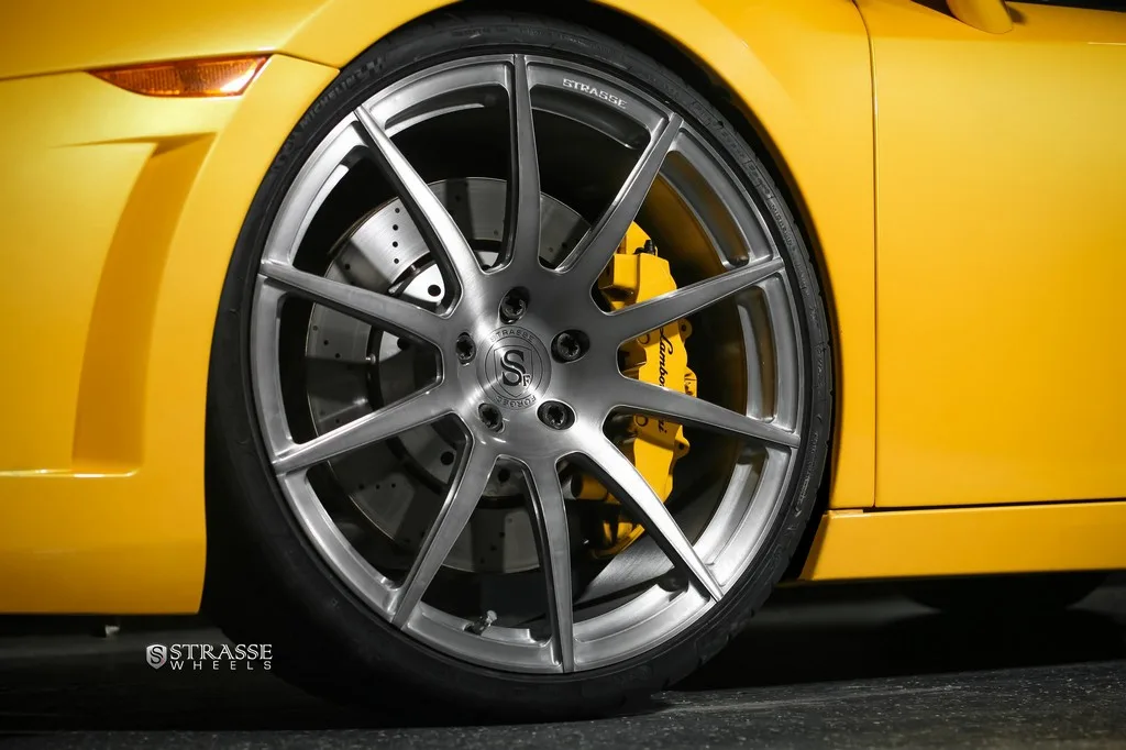 Strasse R10 Deep Concave Monoblock on Lamborghini Gallardo LP560-4, photo 9