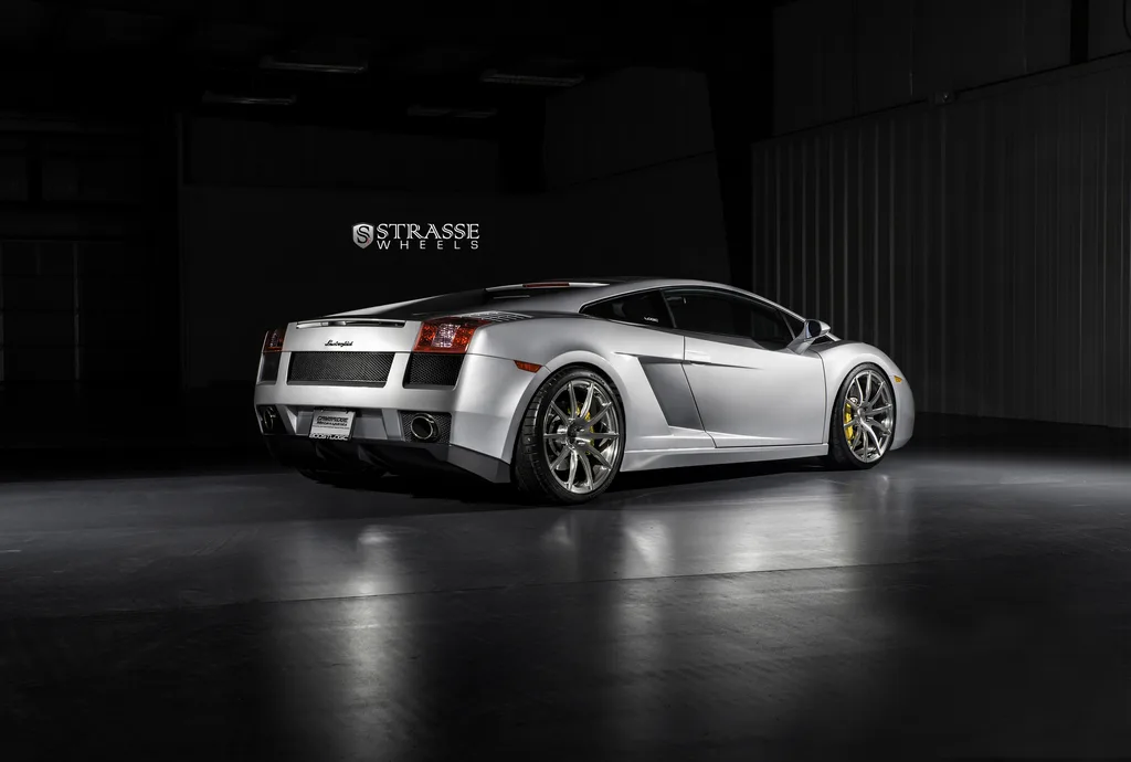 Strasse R10 Deep Concave Monoblock on Lamborghini Gallardo (2003), photo 5