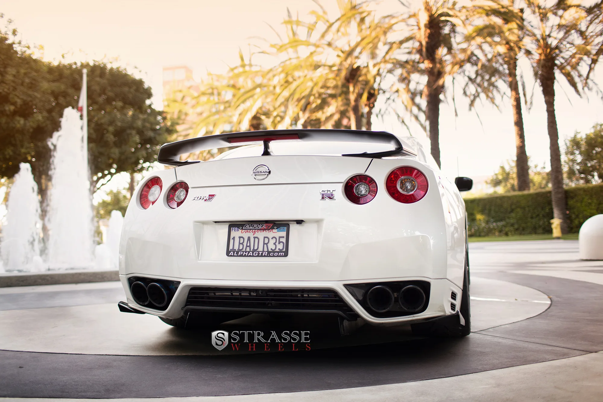 Strasse R10 Deep Concave Monoblock on Nissan GT-R R35.1, photo 11