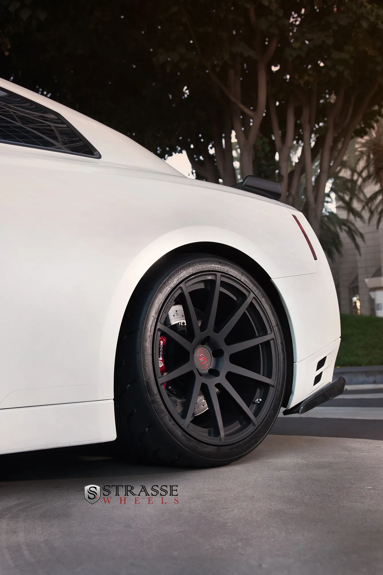 Strasse R10 Deep Concave Monoblock on Nissan GT-R R35.1, photo 5