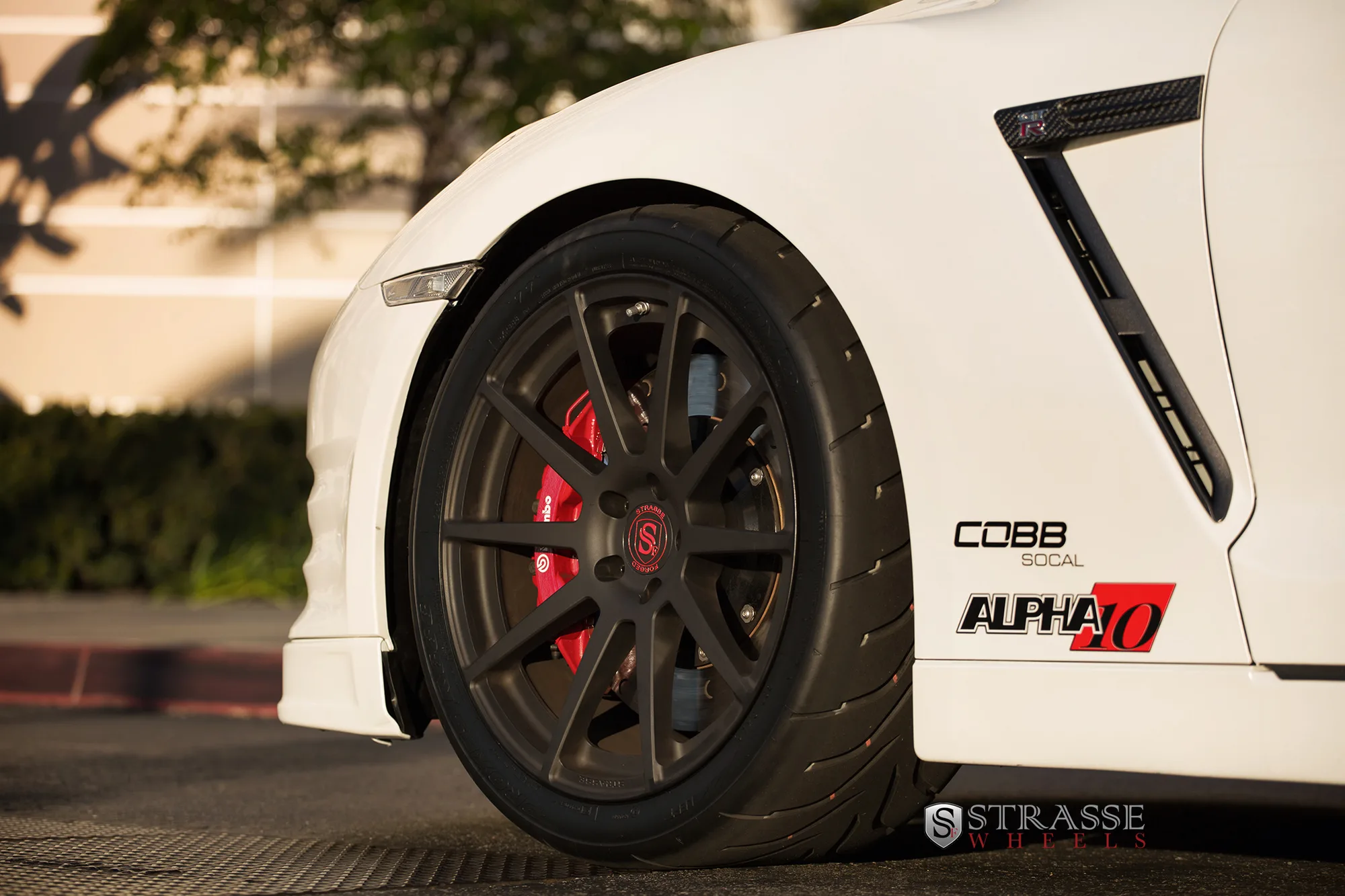 Strasse R10 Deep Concave Monoblock on Nissan GT-R R35.1, photo 10