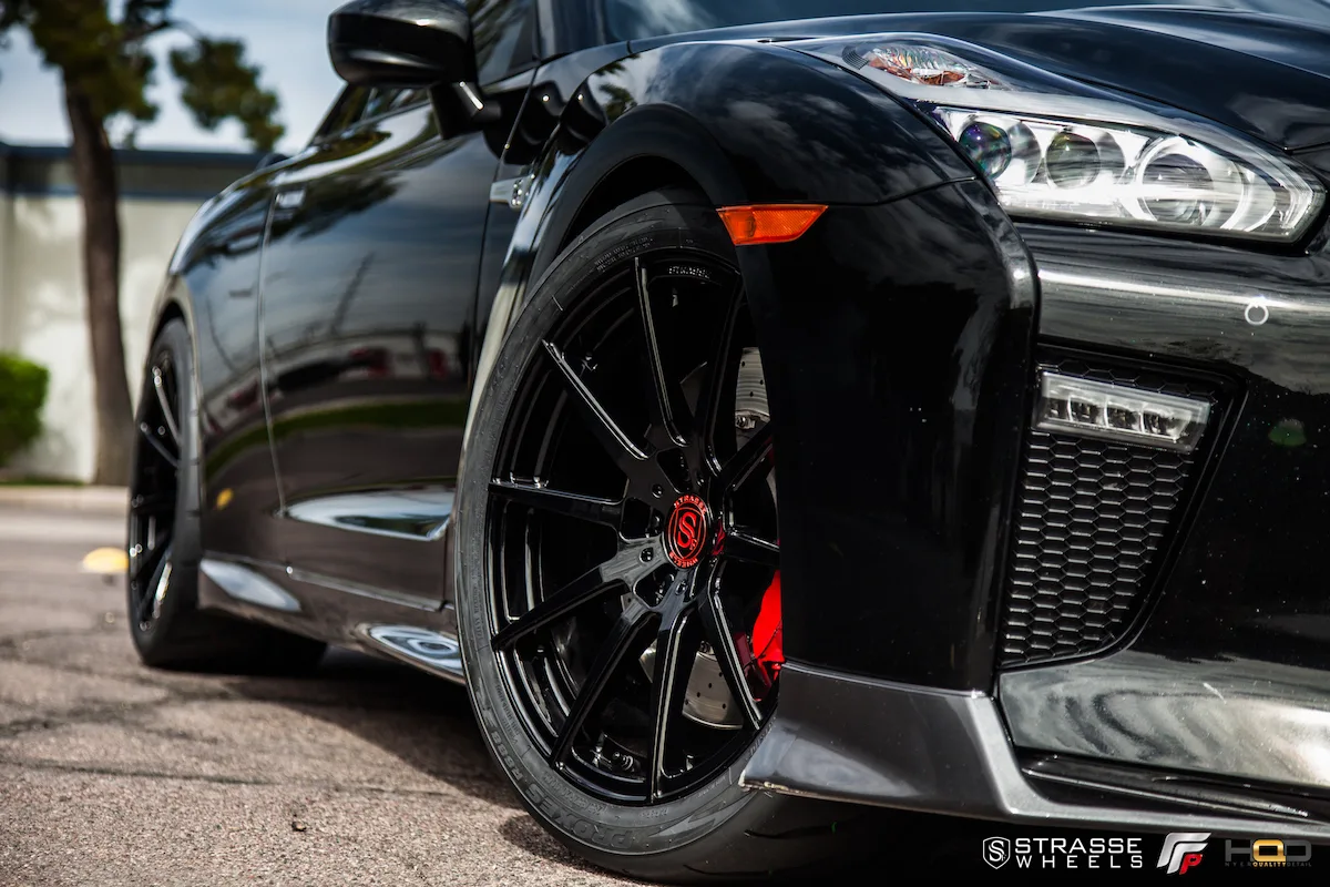 Strasse R10 Deep Concave Monoblock on Nissan GT-R R35.2, photo 11