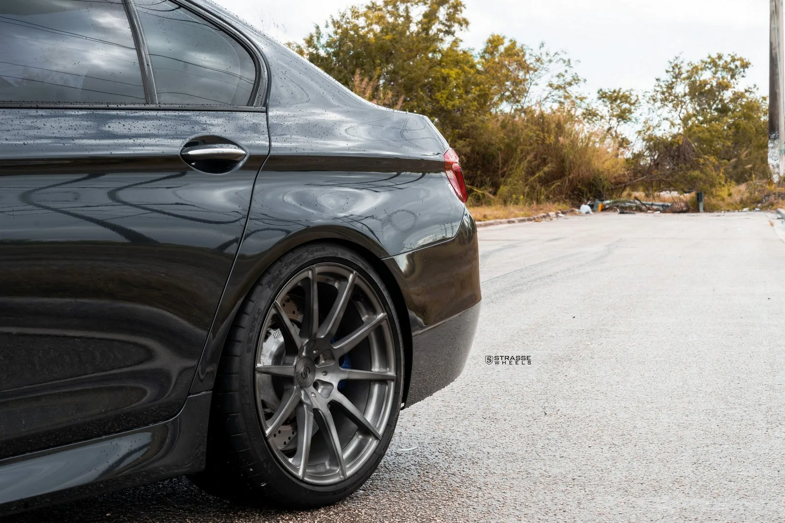 Strasse R10 Deep Concave Monoblocks on BMW M5 F10.1, photo 8