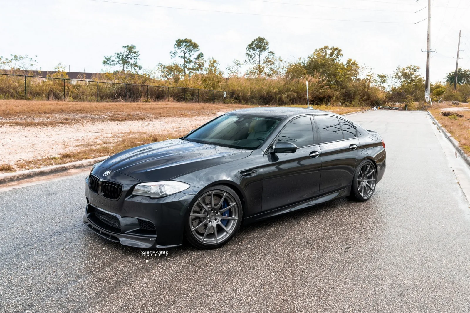 Strasse R10 Deep Concave Monoblocks on BMW M5 F10.1, photo 4