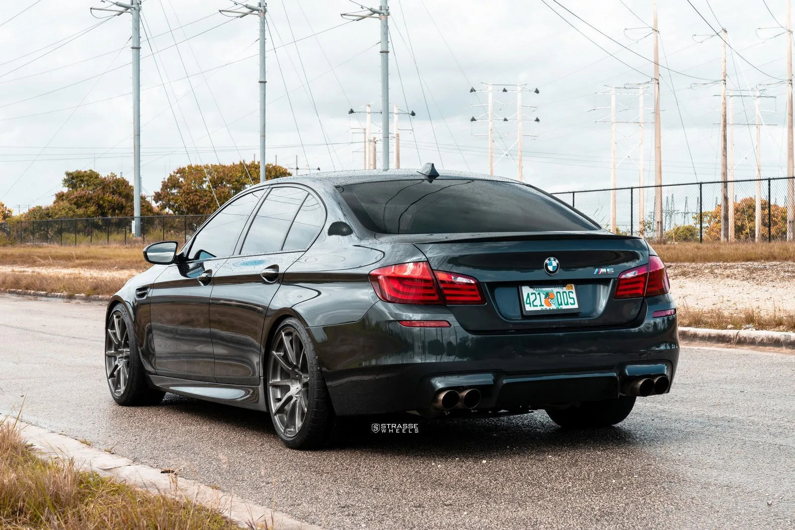 Strasse R10 Deep Concave Monoblocks on BMW M5 F10.1, photo 11