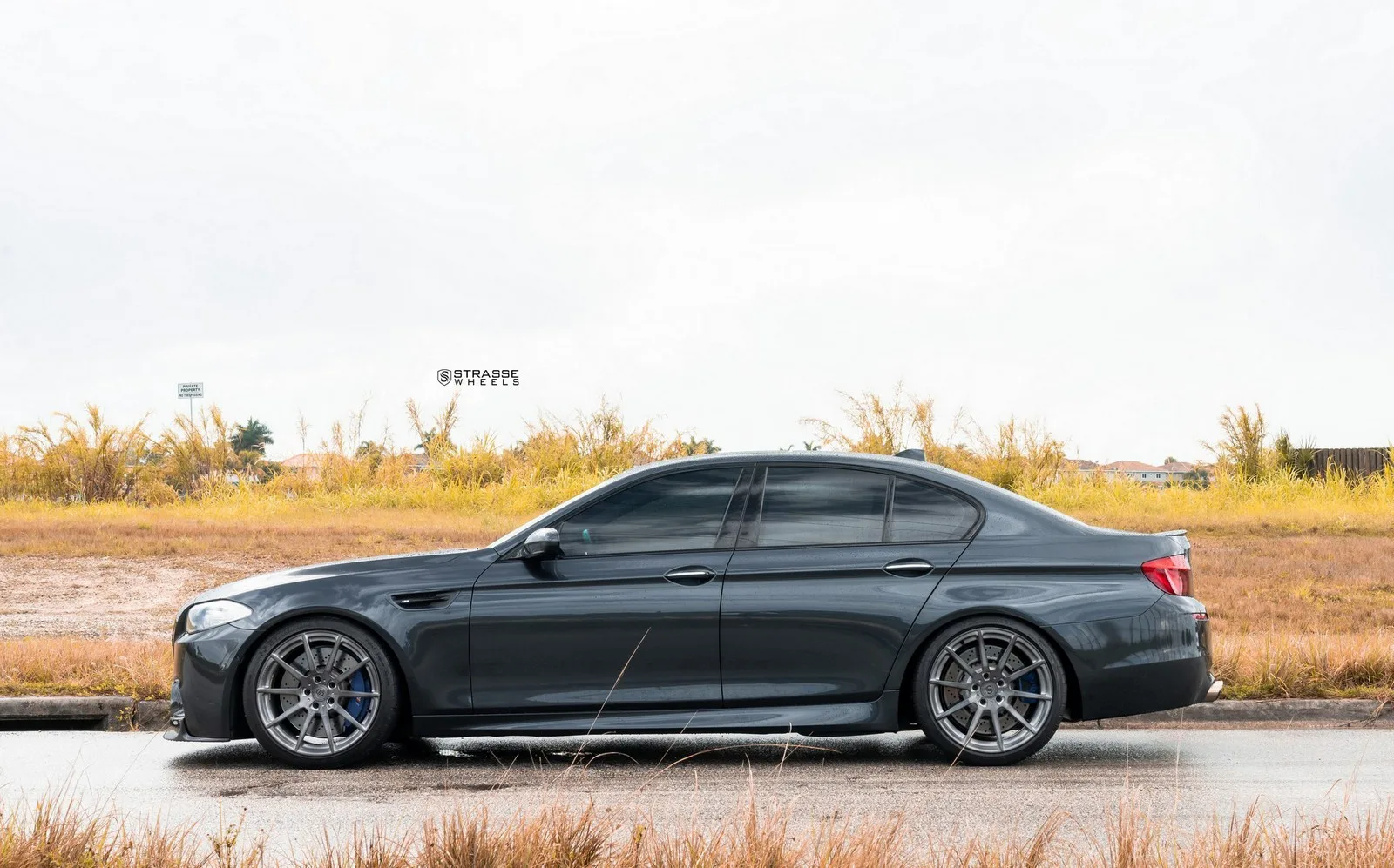 Strasse R10 Deep Concave Monoblocks on BMW M5 F10.1, photo 7