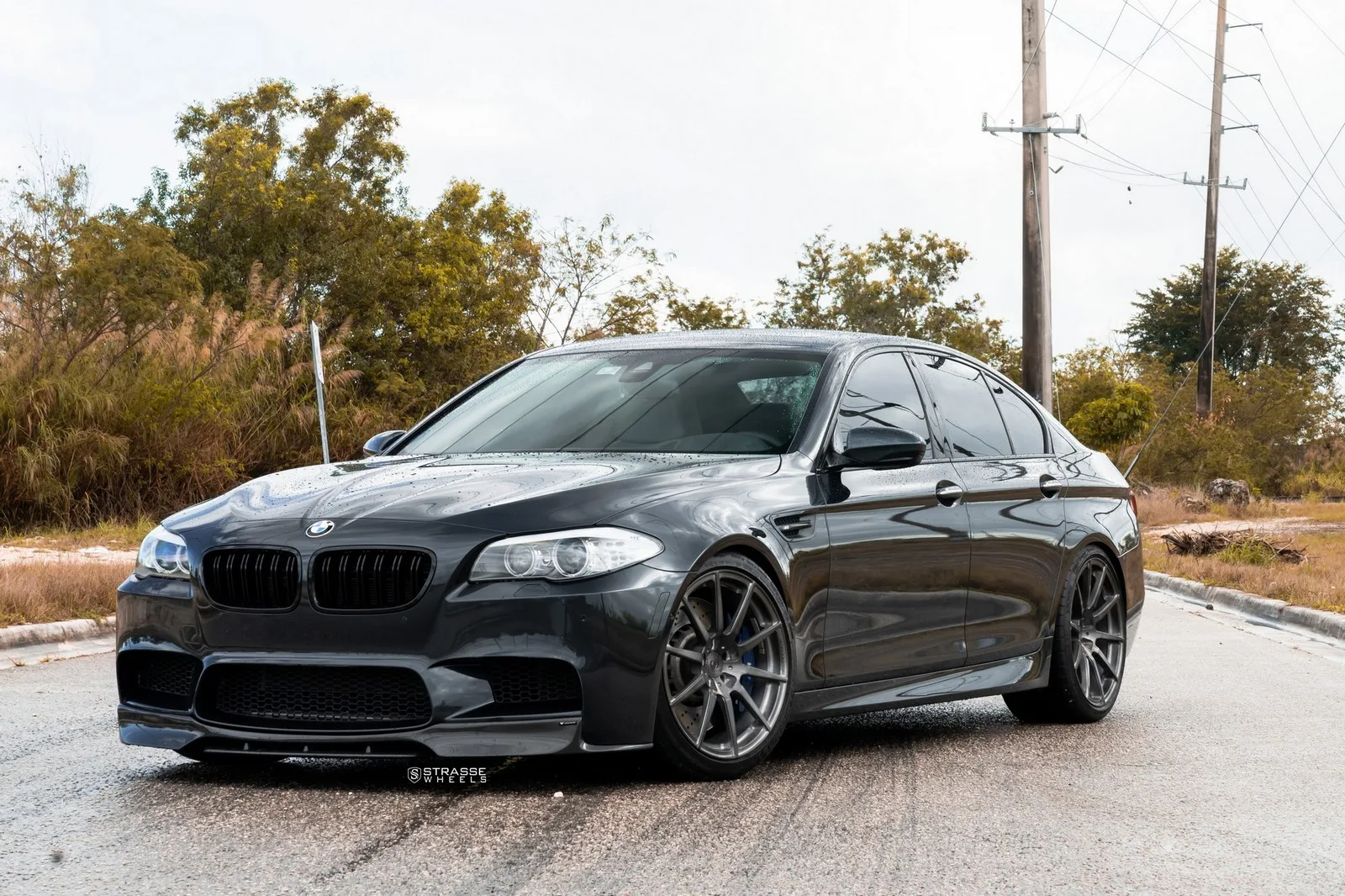 Strasse R10 Deep Concave Monoblocks on BMW M5 F10.1, photo 10