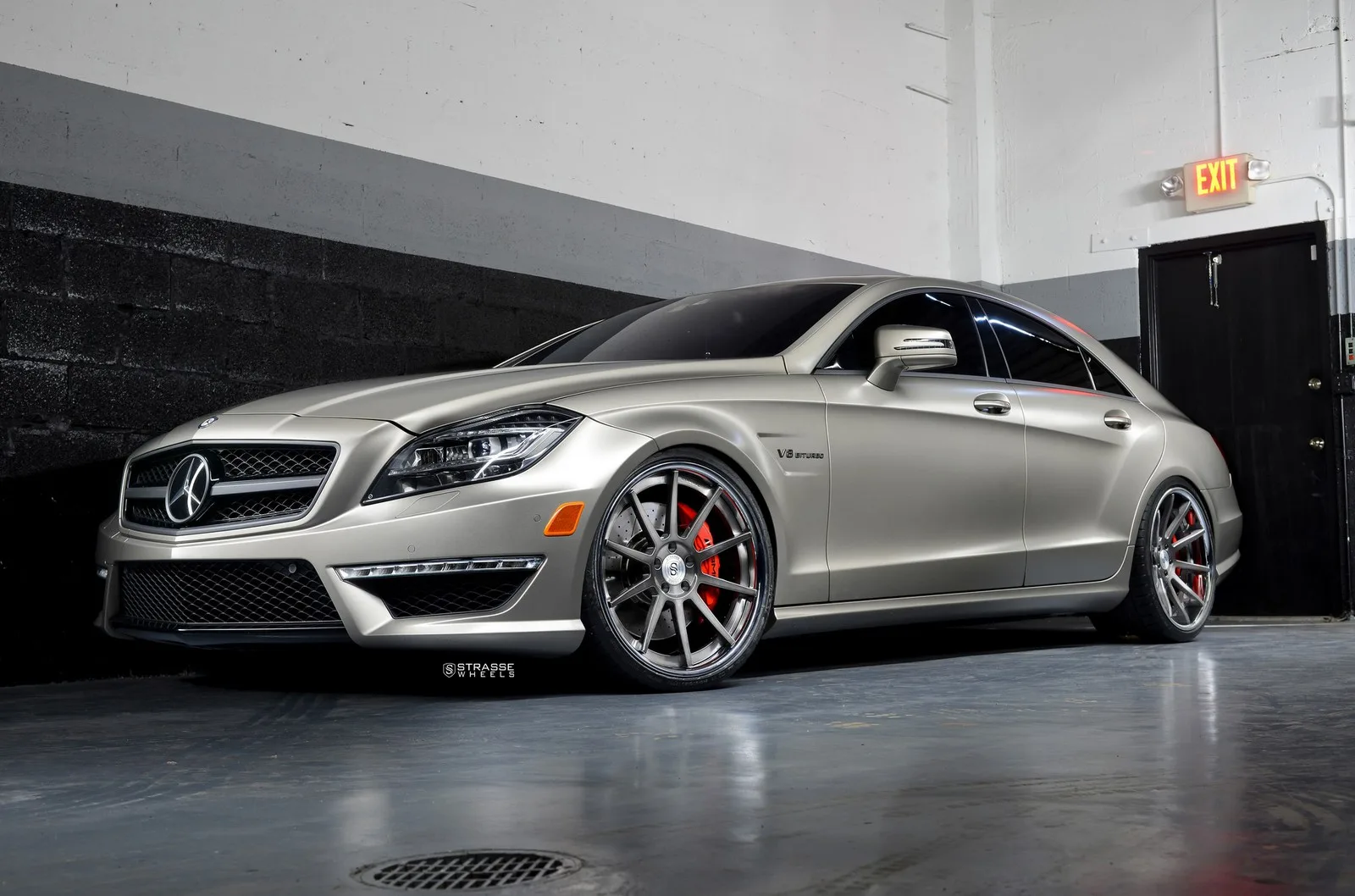 Strasse R10 Deep Concave on Mercedes-Benz CLS C218.2, photo 11