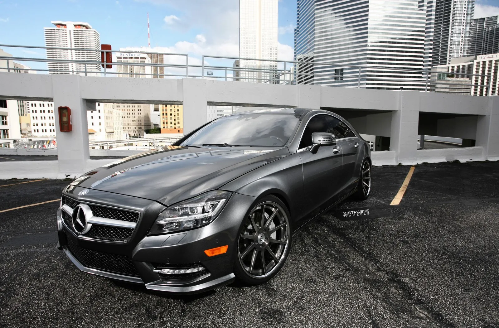 Strasse R10 Deep Concave on Mercedes-Benz CLS C218.2, photo 3