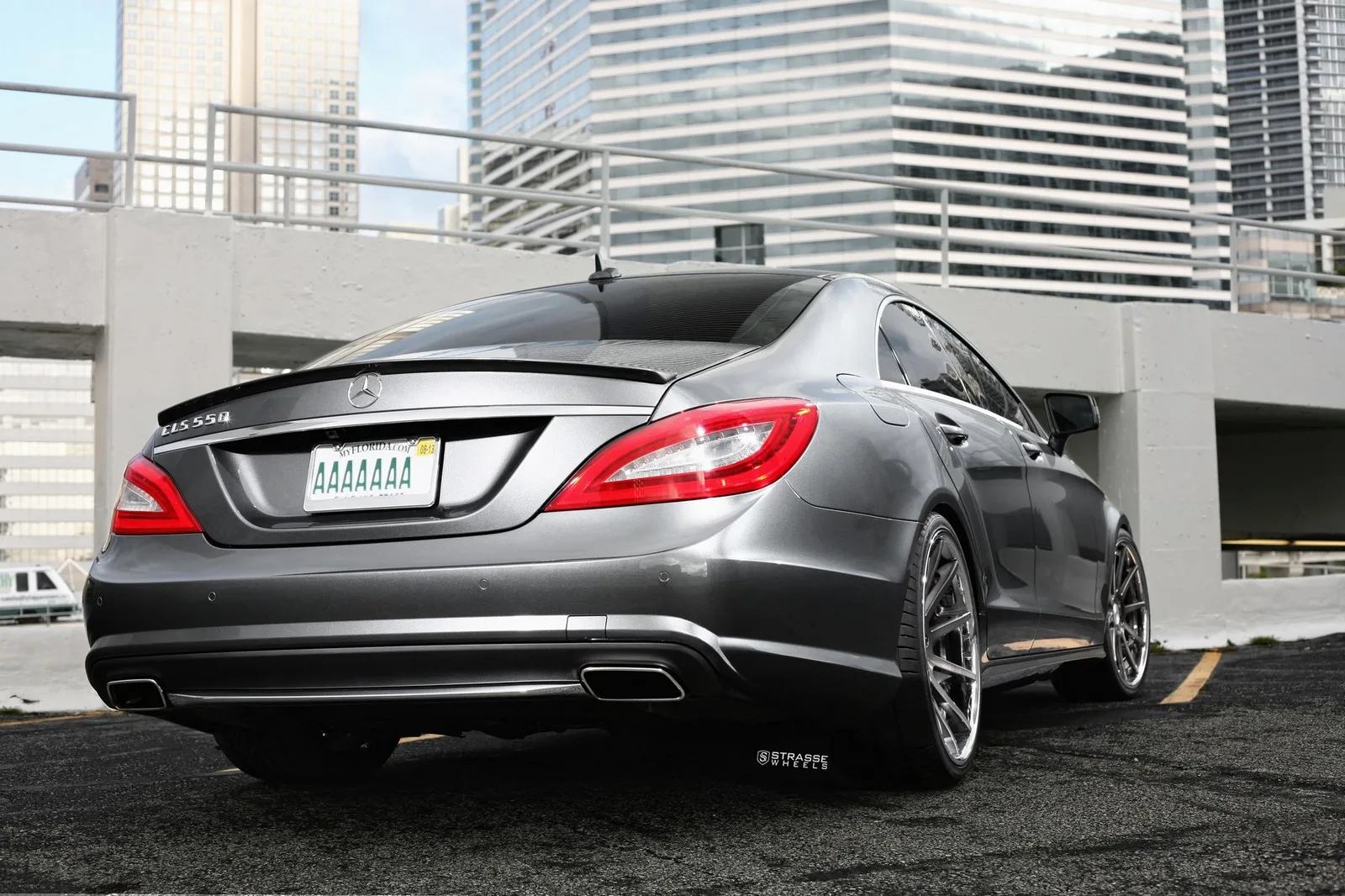 Strasse R10 Deep Concave on Mercedes-Benz CLS C218.2, photo 5