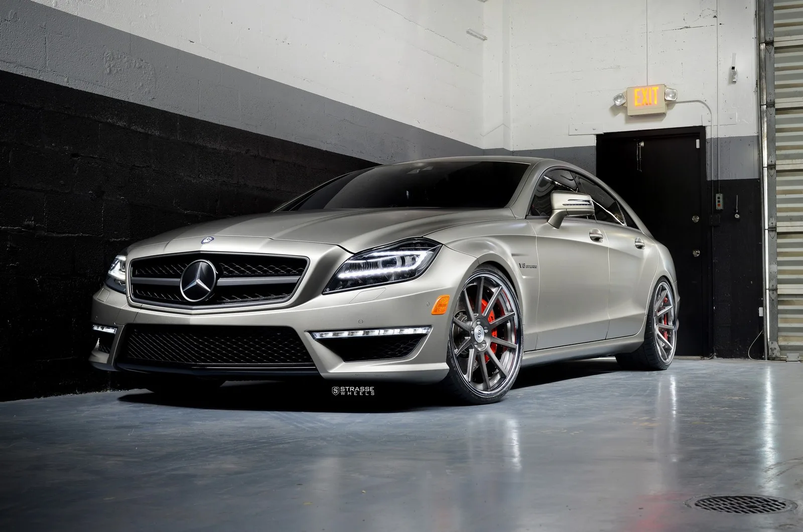 Strasse R10 Deep Concave on Mercedes-Benz CLS C218.2, photo 12