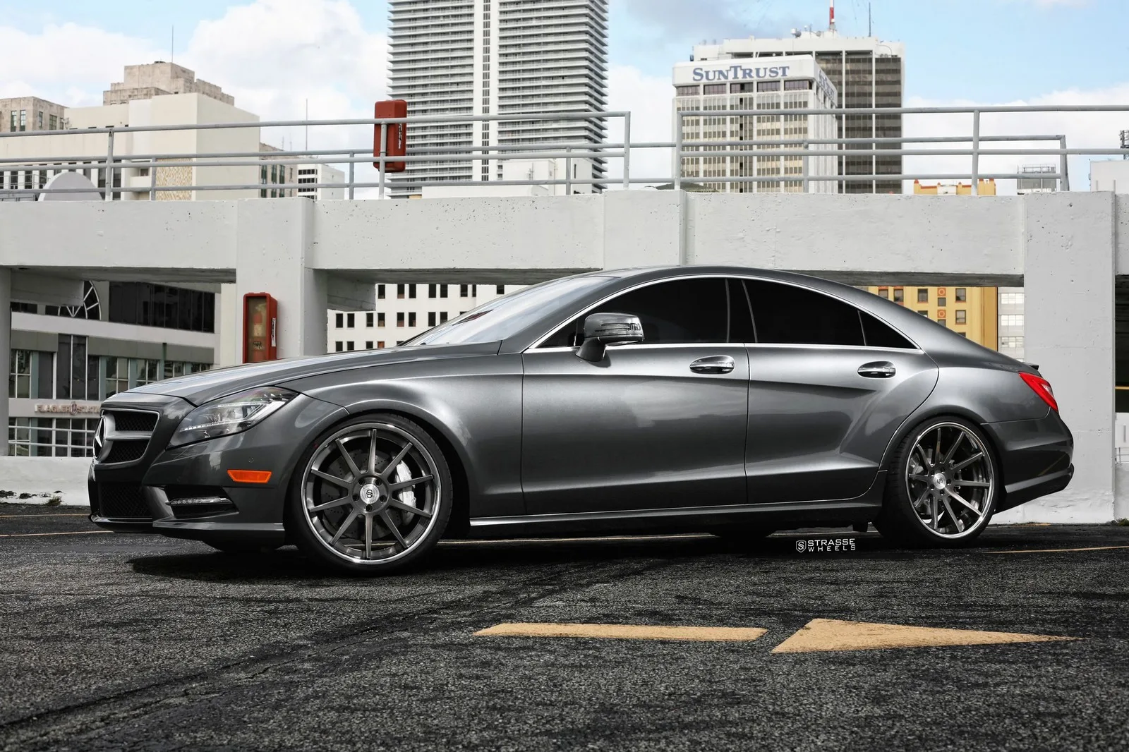 Strasse R10 Deep Concave on Mercedes-Benz CLS C218.2, photo 6