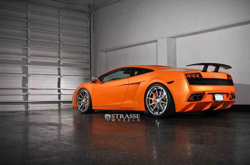 Strasse R10 Deep Concave on Lamborghini Gallardo LP560-4, photo 3