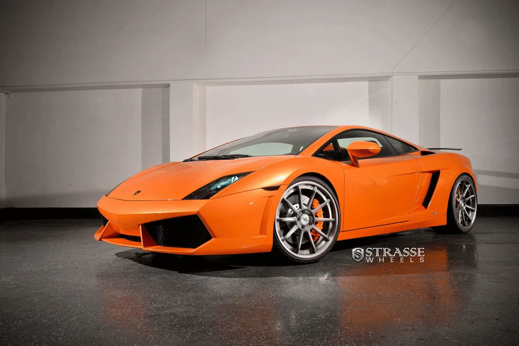 Strasse R10 Deep Concave on Lamborghini Gallardo LP560-4, photo 2