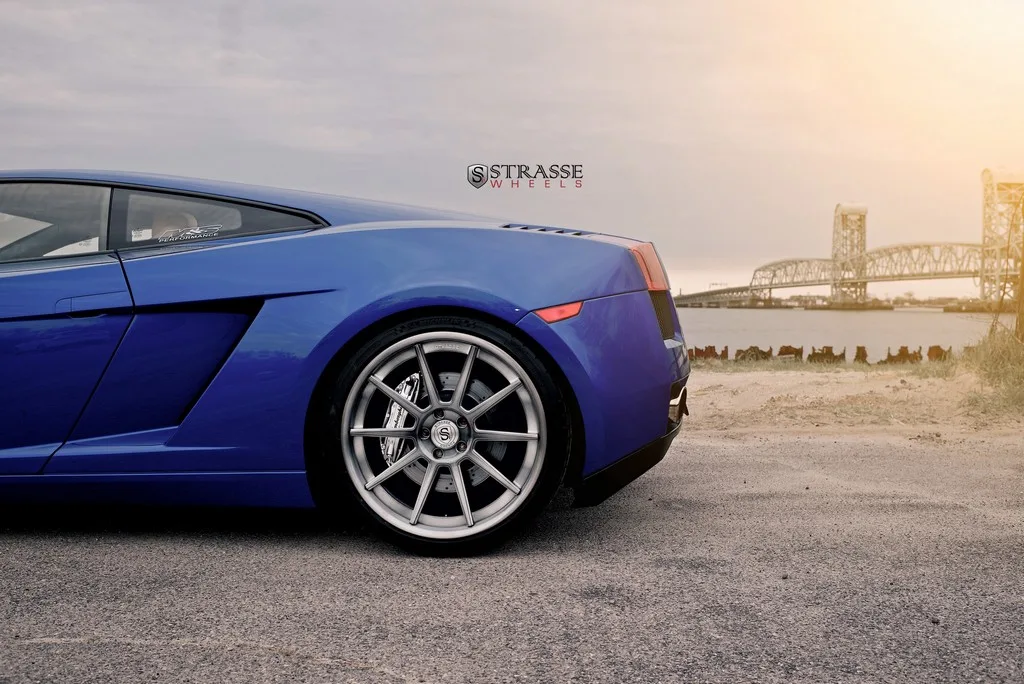 Strasse R10 Deep Concave on Lamborghini Gallardo (2003), photo 6