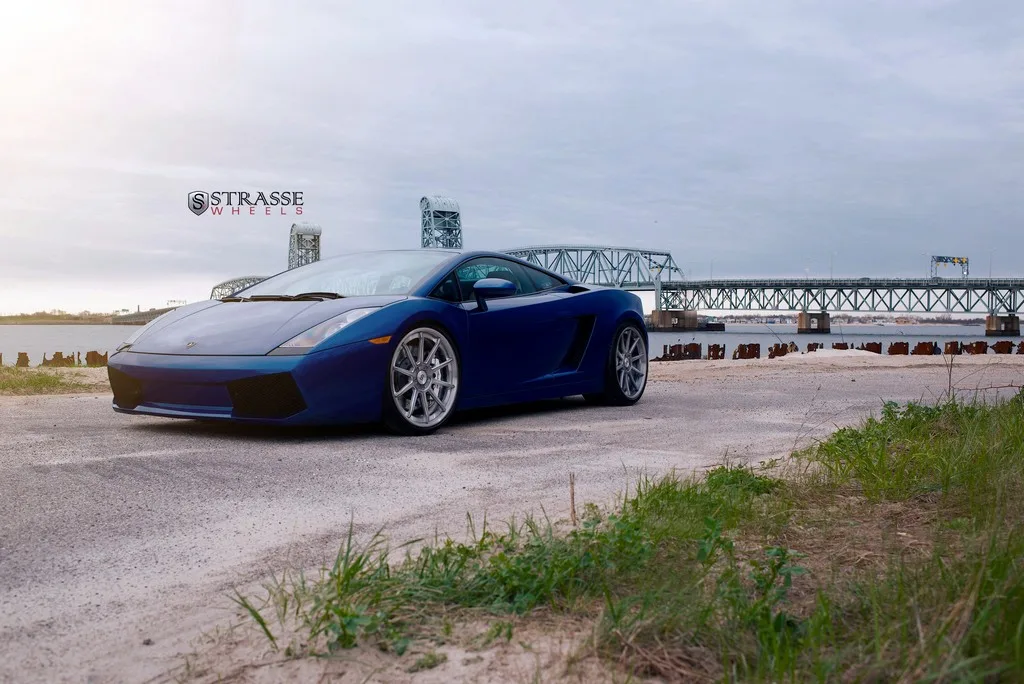 Strasse R10 Deep Concave on Lamborghini Gallardo (2003), photo 4