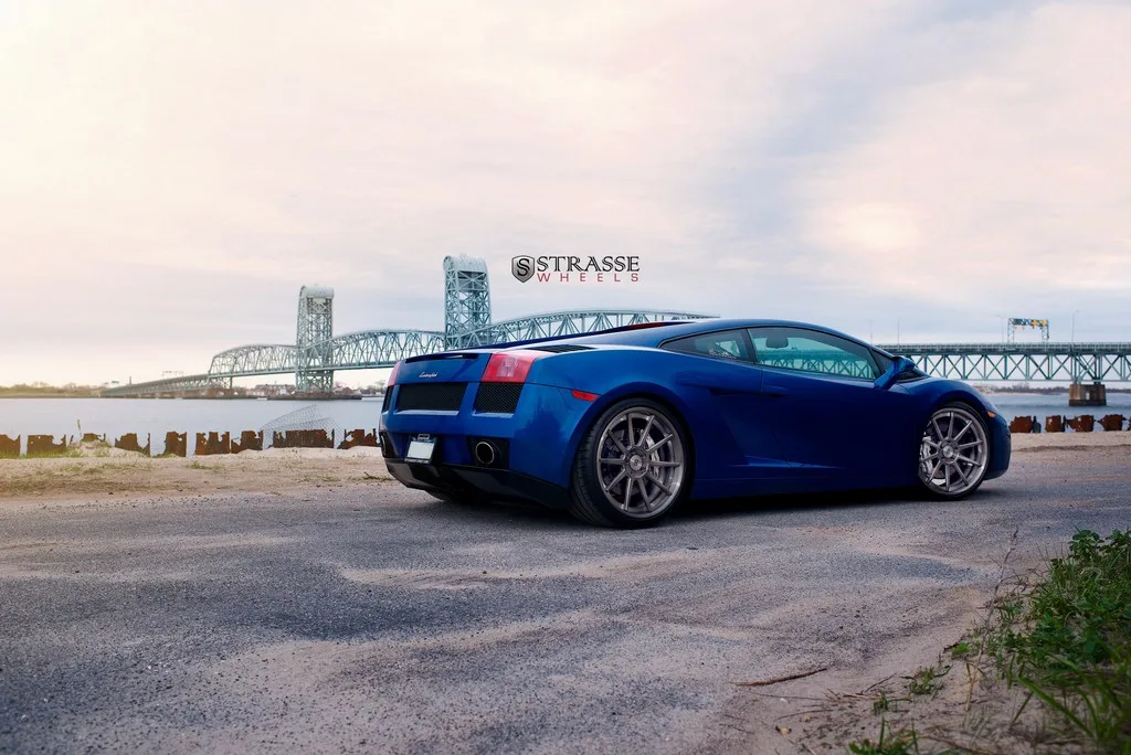 Strasse R10 Deep Concave on Lamborghini Gallardo (2003), photo 8