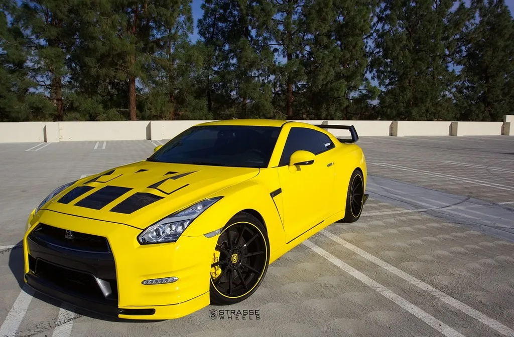 Strasse R10 Deep Concave on Nissan GT-R R35.1, photo 8