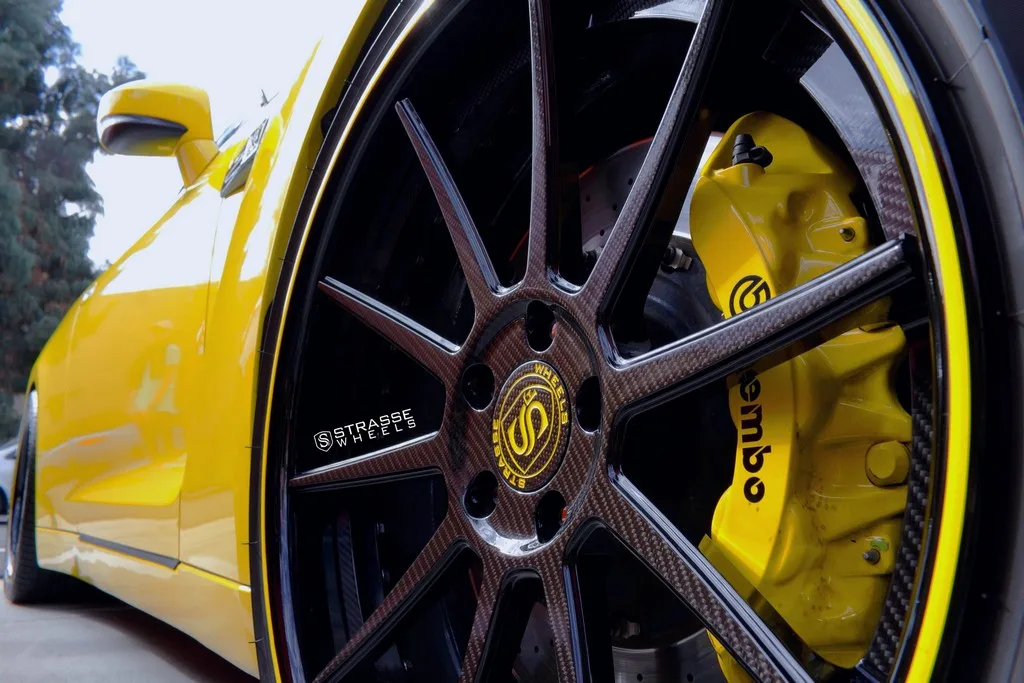 Strasse R10 Deep Concave on Nissan GT-R R35.1, photo 9