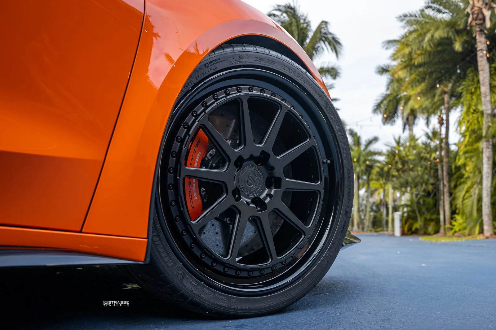 Strasse R10 Track Series on Chevrolet Corvette C8, photo 2