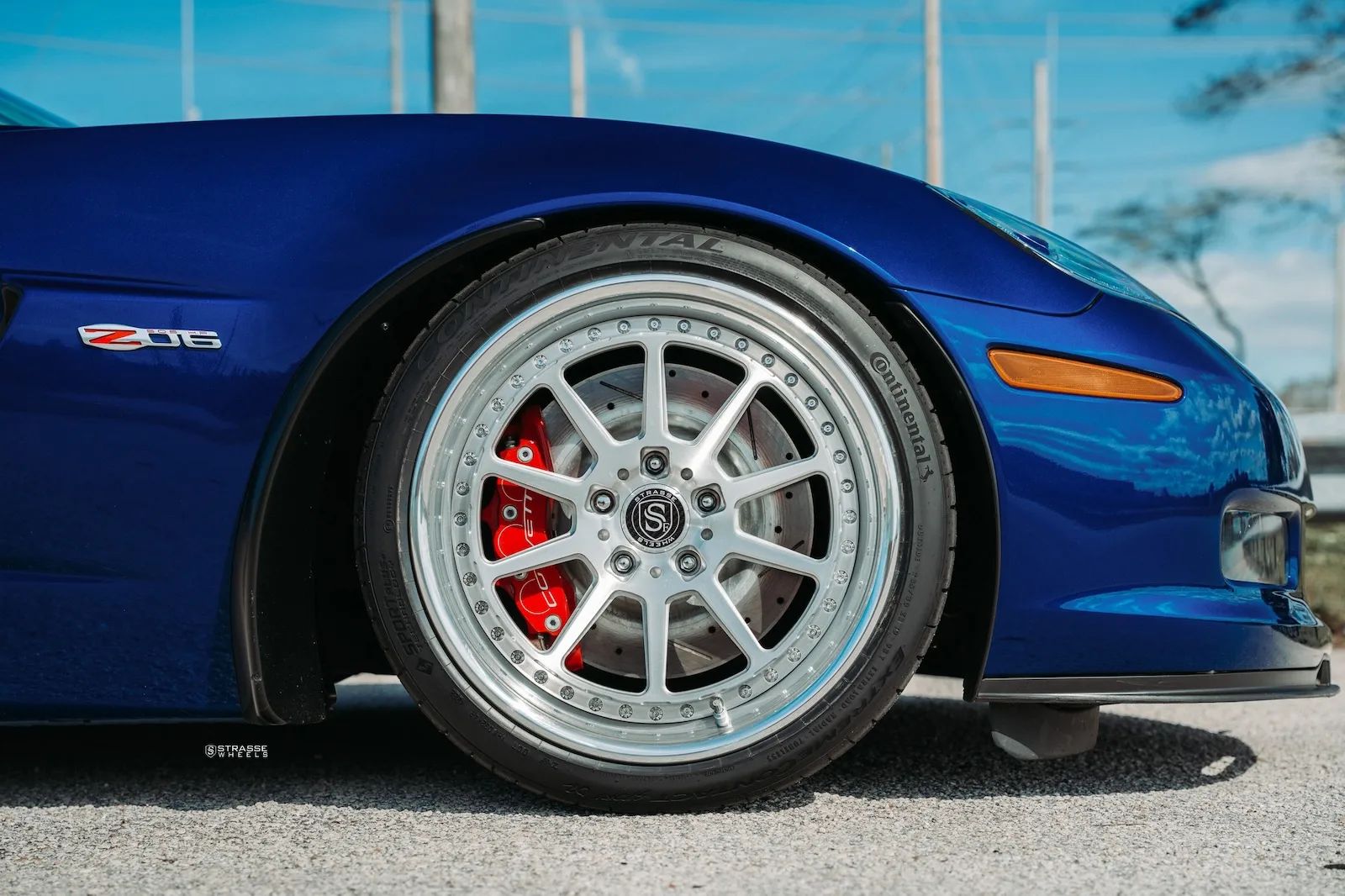 Strasse R10 Track Series on Chevrolet Corvette C6, photo 4