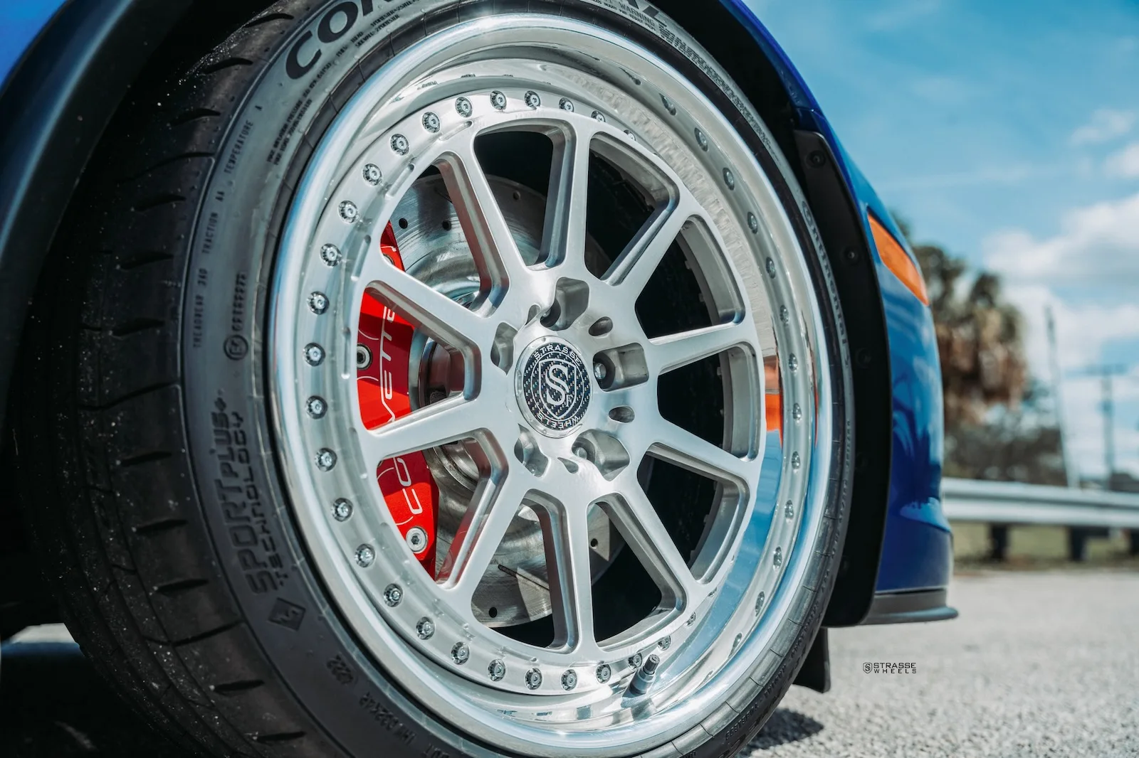 Strasse R10 Track Series on Chevrolet Corvette C6, photo 2