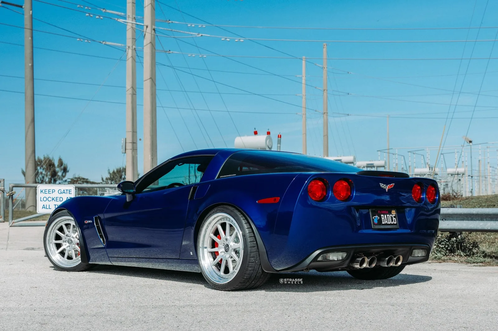 Strasse R10 Track Series on Chevrolet Corvette C6, photo 8
