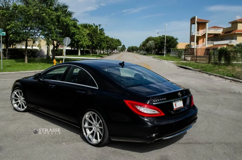 Strasse S10 Deep Concave on Mercedes-Benz CLS C218.2, photo 11