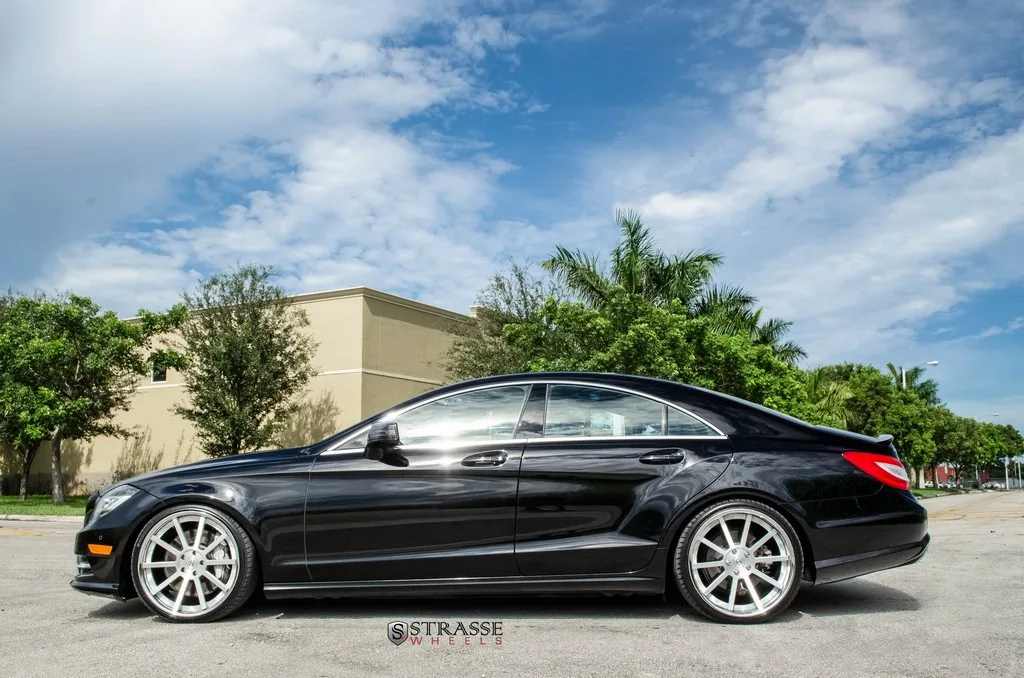 Strasse S10 Deep Concave on Mercedes-Benz CLS C218.2, photo 12