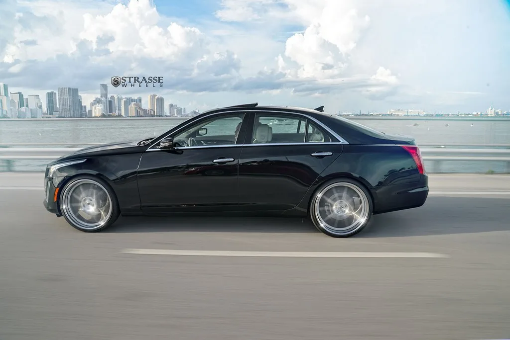 Strasse S10 Signature Series on Cadillac CTS 3rd gen, photo 2
